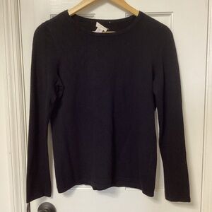 Black Long Sleeve Top By CHICOS